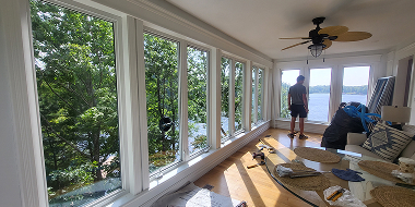 Монтаж окон